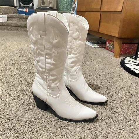 princess polly white cowboy boots